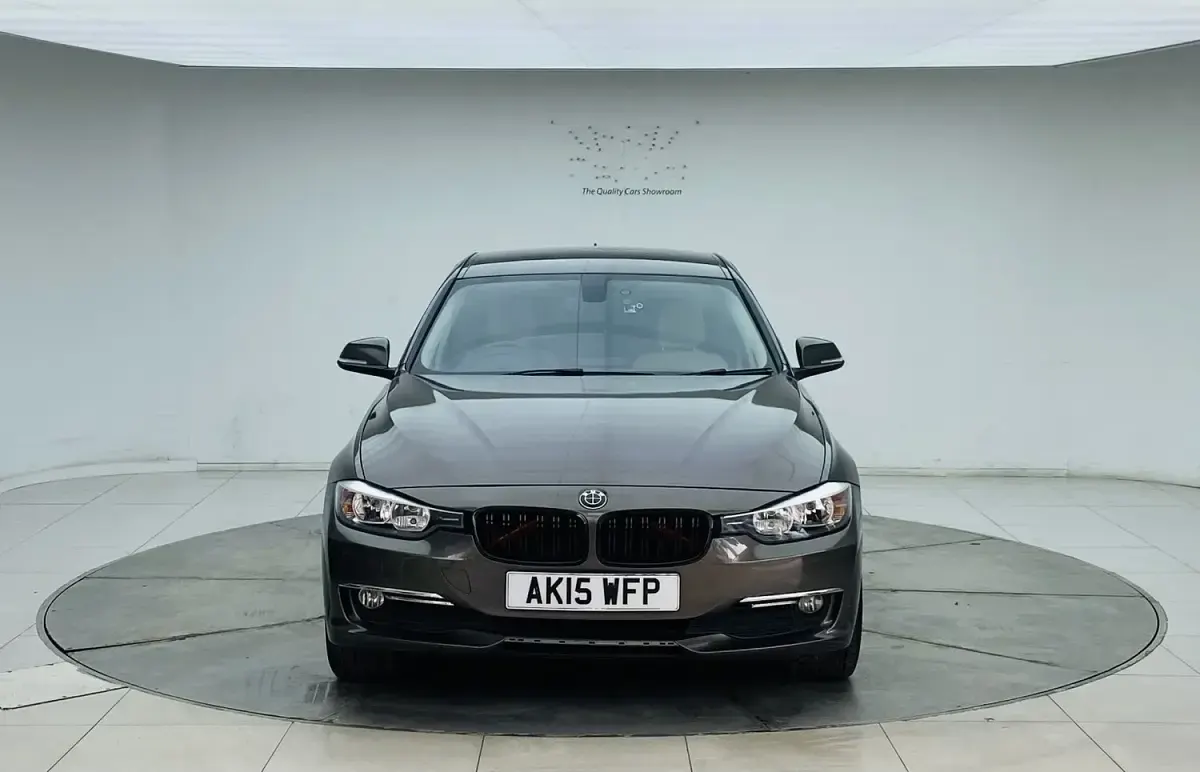Used BMW 320 Luxury Line 2015 Brown Sedan
