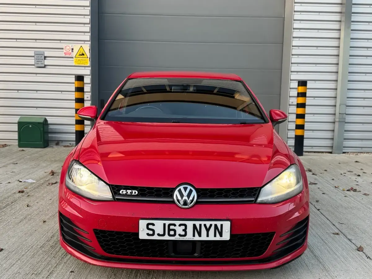 Used VW Golf VII GTD 2013 Red Hatchback
