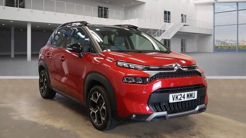 Red Used 2024 Citroën C3 Aircross PureTech SUV | £18,999 (Fair price) - Image 1/4