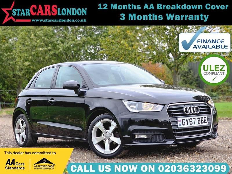 Black Used 2017 Audi A1 Sportback Sport Hatchback | £7,500 (Fair price) - Image 1/4