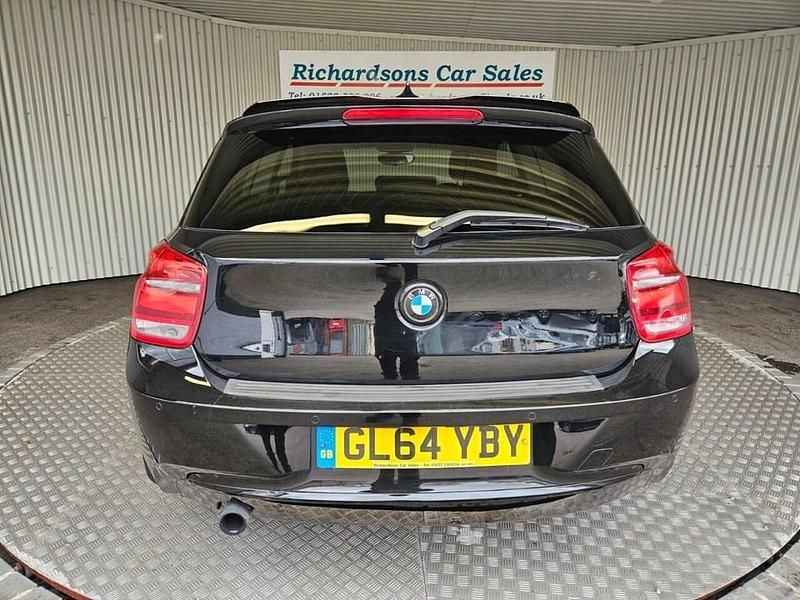 Used BMW 116 Sport Line 136 HP (100 kW) 2014 Black Hatchback