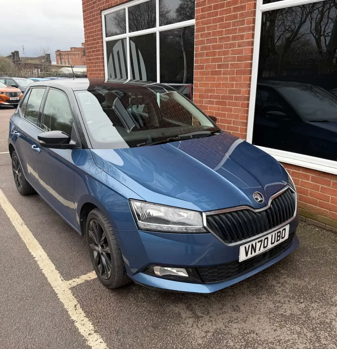 Używany Skoda Fabia Colour Edition 95 KM (69 kW) 2020 Niebieski Hatchback