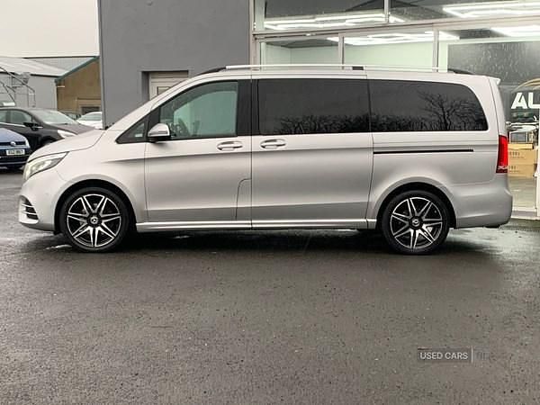 Used Mercedes V250 AMG line 2019 Silver MPV
