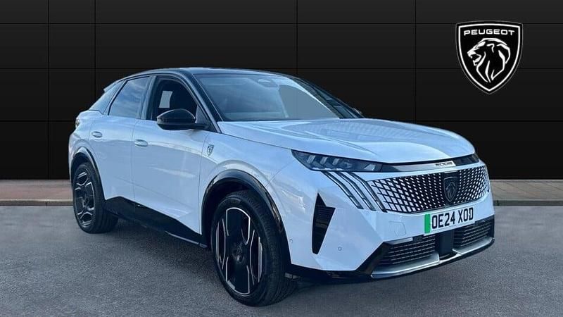 White Used 2024 Peugeot e-3008 GTi SUV | £37,495 - Image 1/3
