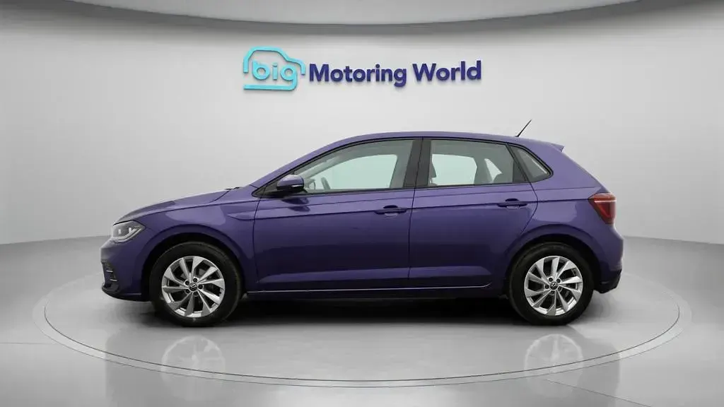Used VW Polo Style 95 HP (69 kW) 2023 Purple Hatchback