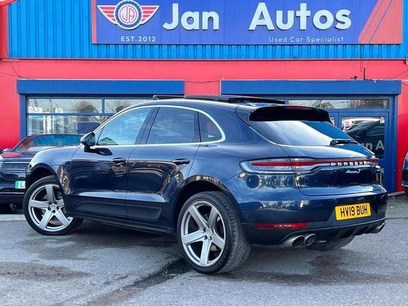 Used Porsche Macan S 2019 Blue SUV