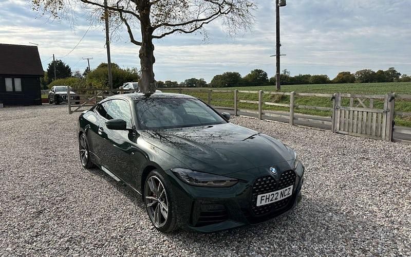 Used BMW M440 Impressive 340 HP (250 kW) 2022 Green Sedan