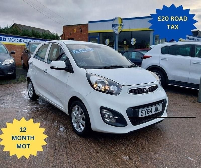 White Used 2014 Kia Picanto Hatchback | £3,995 (Fair price) - Image 1/4