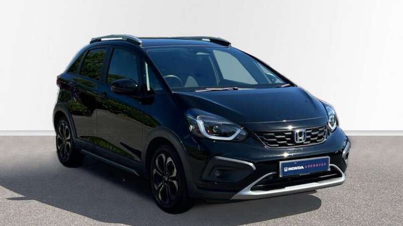 Solid crystal black Used 2023 Honda Jazz Advance Hatchback | £22,790 (A bit pricey) - Image 1/4