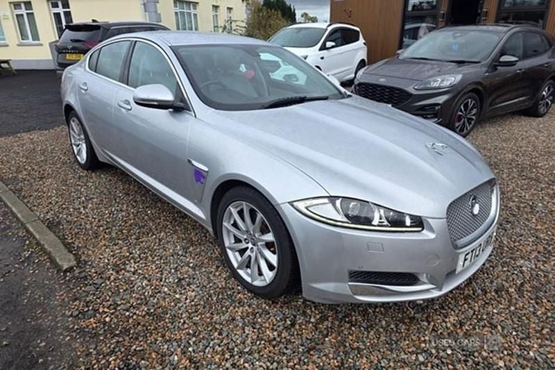Silver Used 2013 Jaguar XF Luxury Sedan | £5,995 (Good price) - Image 1/1