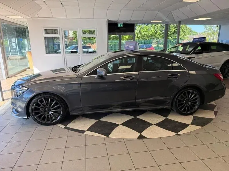 Used Mercedes CLS220 AMG line 174 HP (127 kW) 2015 Grey Coupe
