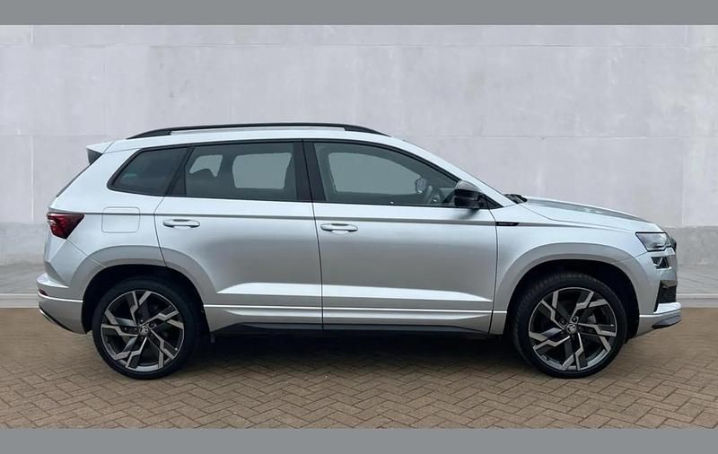 Used Skoda Karoq SportLine 150 HP (110 kW) 2024 Silver SUV