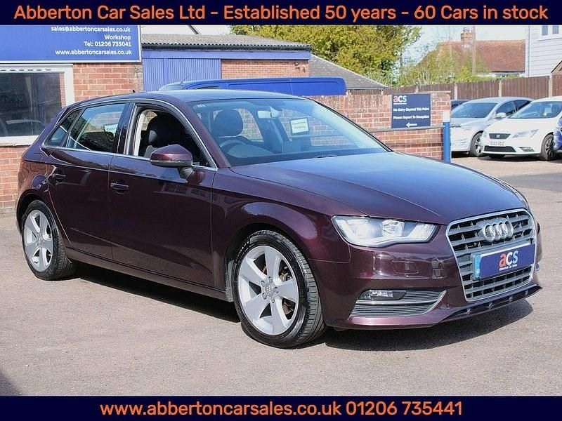Used Audi A3 Sport 150 HP (110 kW) 2015 Red Hatchback
