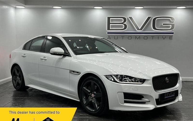 White Used 2016 Jaguar XE R-Sport Sedan | £9,494 (Good price) - Image 1/2