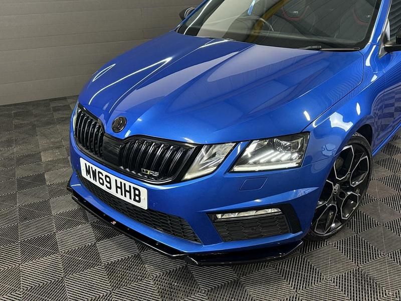 Used Skoda Octavia vRS 2019 Blue Estate