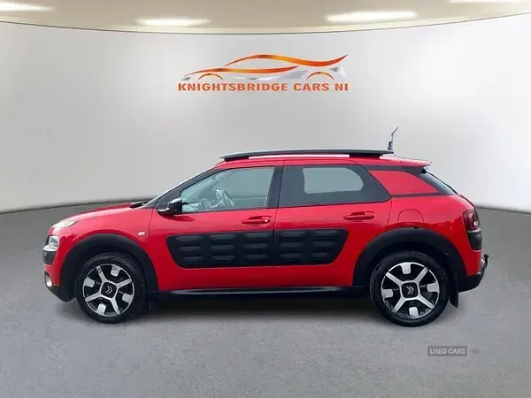 Used Citroën C4 Cactus Flair 98 HP (72 kW) 2017 Red Hatchback