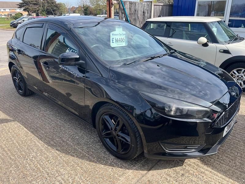 Used Ford Focus Zetec 2017 Black Hatchback
