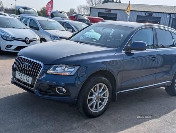 Used Audi Q5 150 HP (110 kW) 2014 Blue SUV