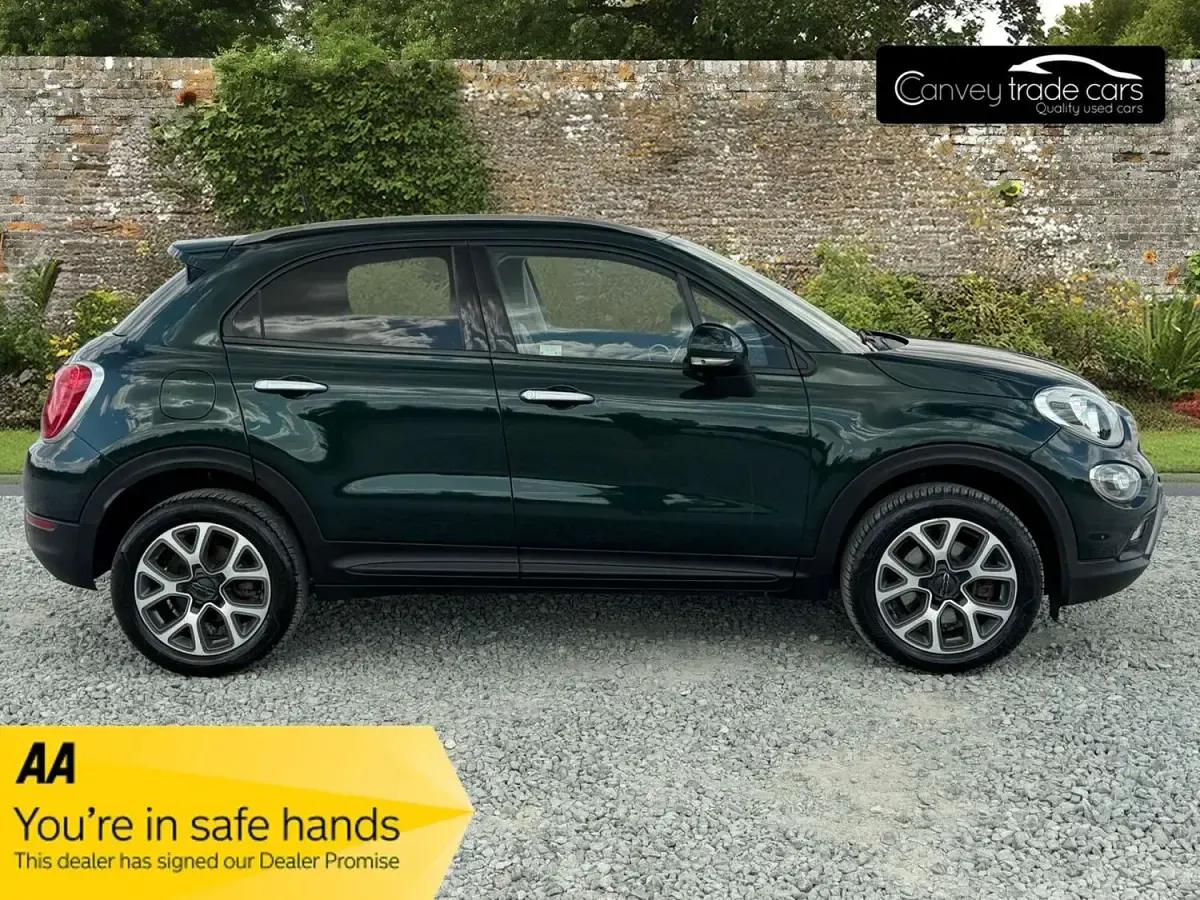 Used Fiat 500X Cross 150 HP (110 kW) 2019 Green SUV
