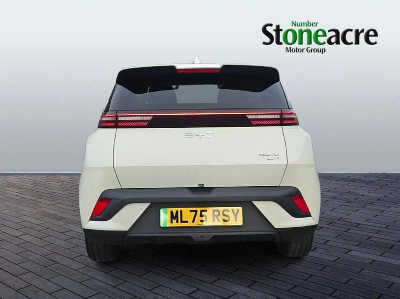 New BYD Dolphin Boost 64 kW (88 HP) 2025 White Hatchback