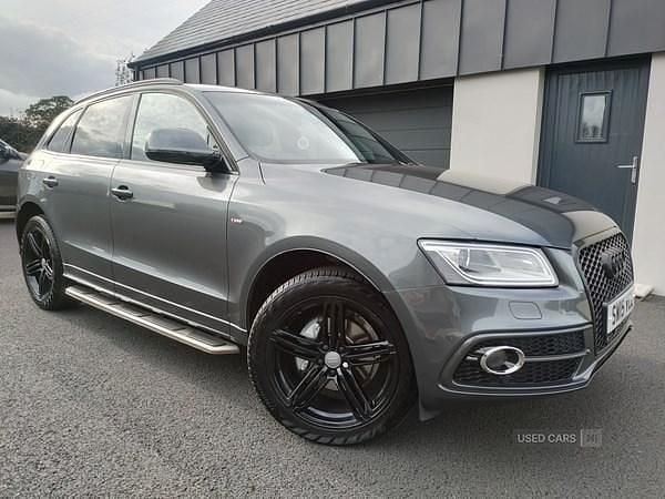 Grey Used 2015 Audi Q5 S-line plus SUV | £15,995 (Fair price) - Image 1/4