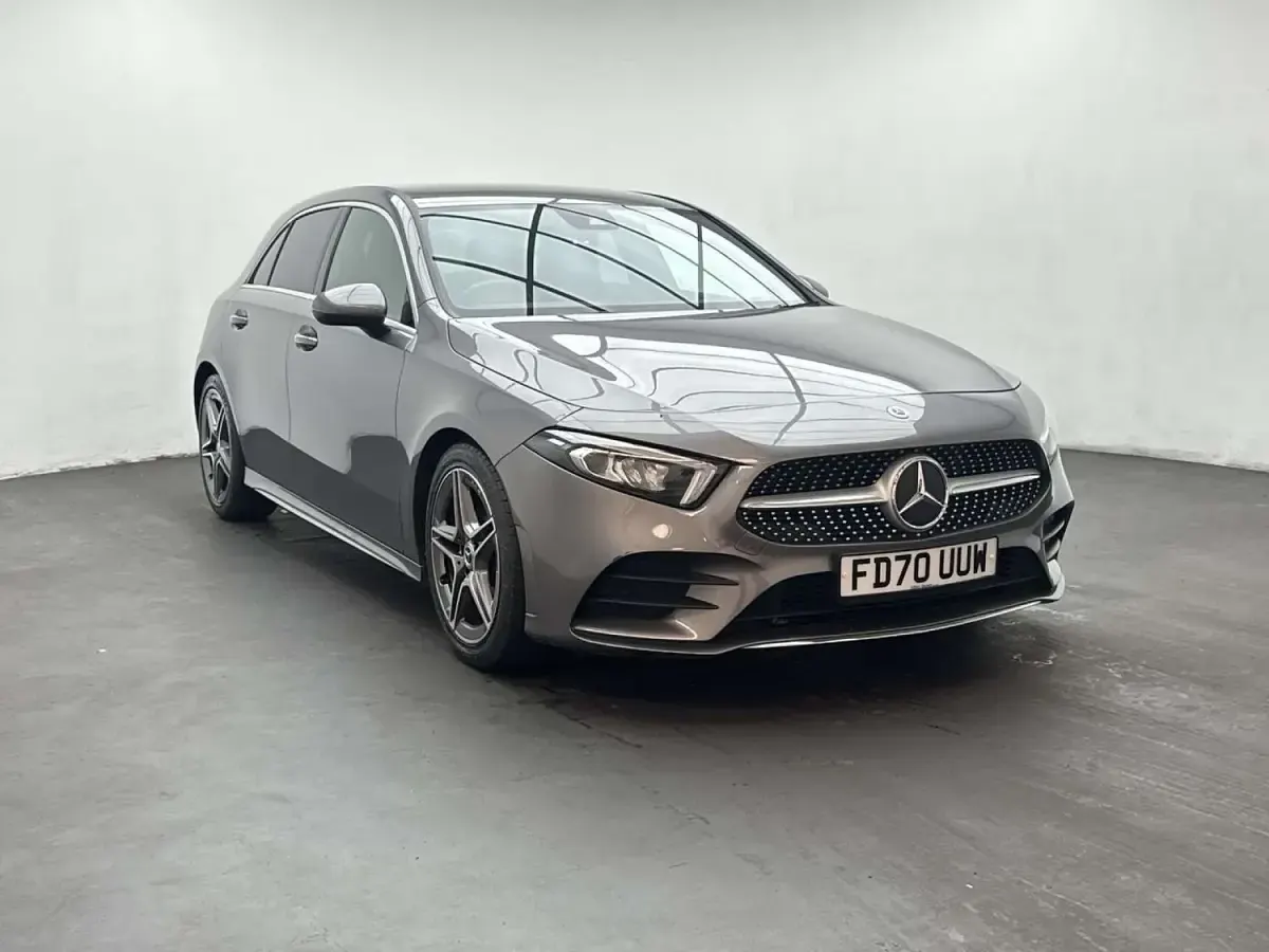 Used Mercedes A200 AMG line 163 HP (119 kW) 2020 Grey Hatchback