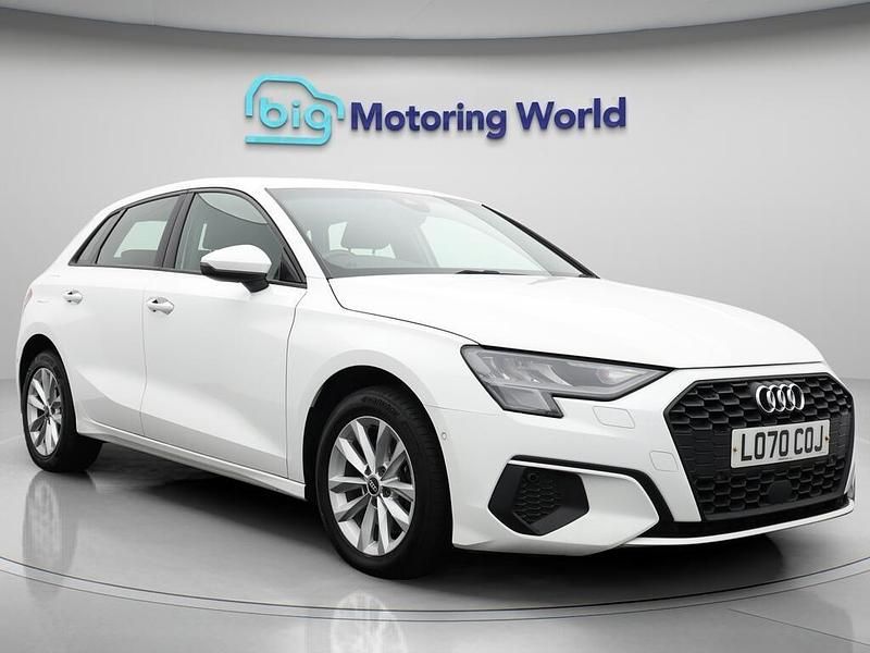 White Used 2021 Audi A3 Hatchback | £13,900 (Good price) - Image 1/4