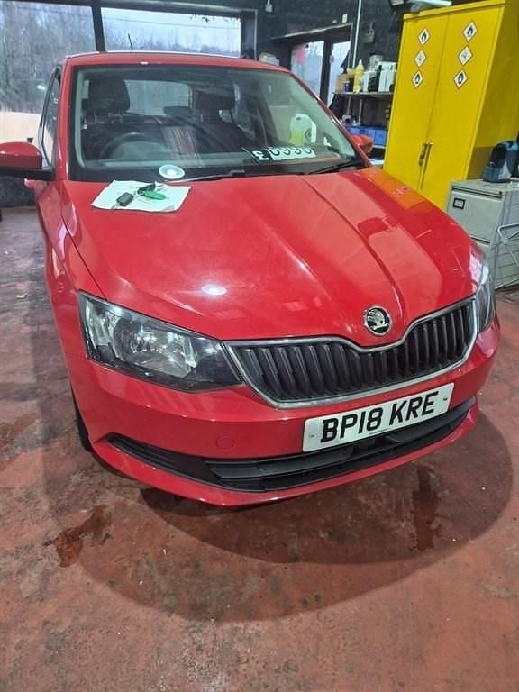 Red Used 2018 Skoda Fabia SE Hatchback | £6,995 (Good price) - Image 1/2