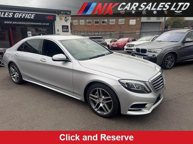 Silver Used 2016 Mercedes S350 AMG line Sedan | £18,650 (Fair price) - Image 1/4
