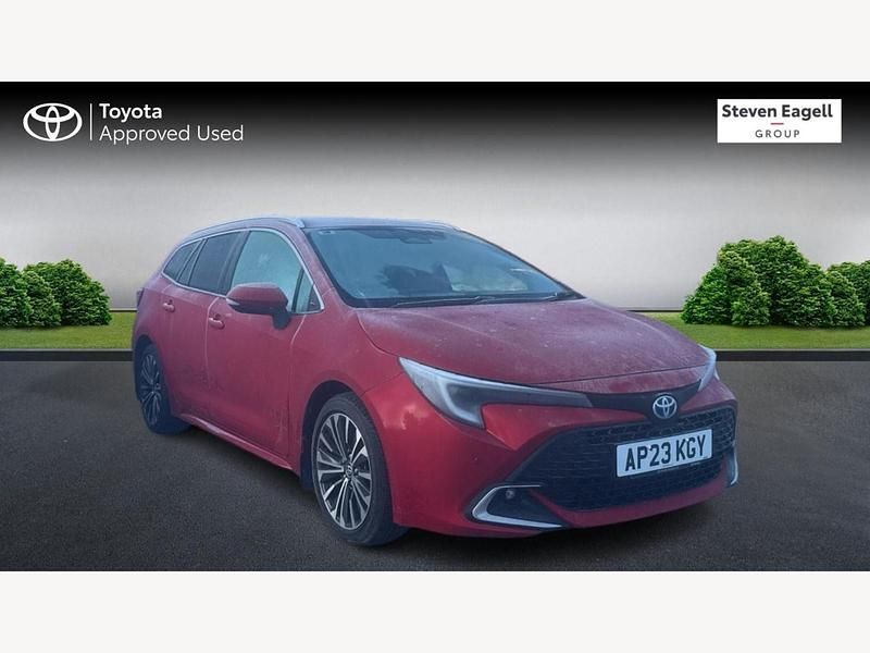 Used Toyota Corolla Design 2023 Red Estate