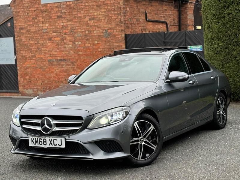 Used Mercedes C200 Premium Plus 2018 Grey Sedan