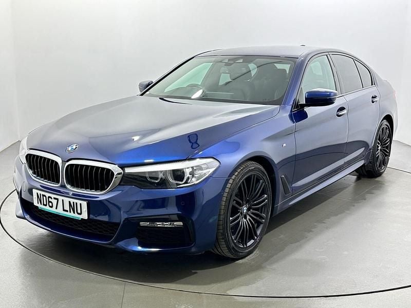Used BMW 520 M Sport 190 HP (139 kW) 2018 Blue Sedan