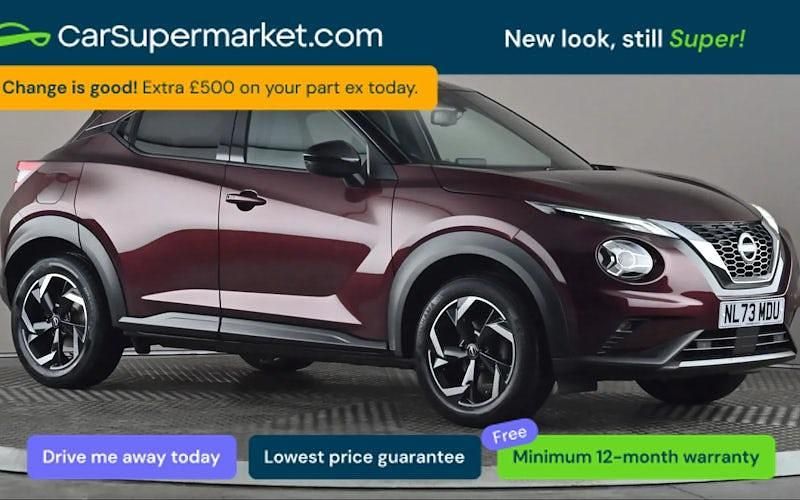 Used Nissan Juke N-Connecta 114 HP (83 kW) 2023 Red SUV