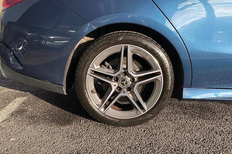 Used Mercedes CLA250 AMG Line Premium Plus 224 HP (164 kW) 2022 Denim blue Sedan