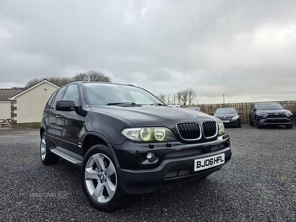 Black Used 2006 BMW X5 Sport Line SUV | £3,400 (Fair price) - Image 1/4