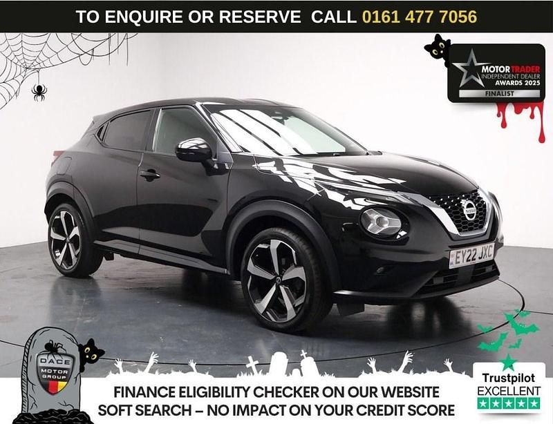 Black Used 2022 Nissan Juke Tekna SUV | £12,480 (Fair price) - Image 1/3