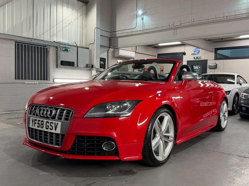 Used Audi TTS Premium 272 HP (200 kW) 2009 Red Cabriolet