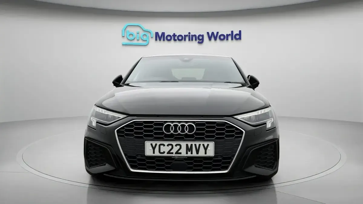 Used Audi A3 Sportback S-Line 2022 Black Hatchback
