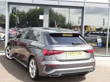 Used Audi A3 S-Line 110 HP (80 kW) 2023 Grey Sedan