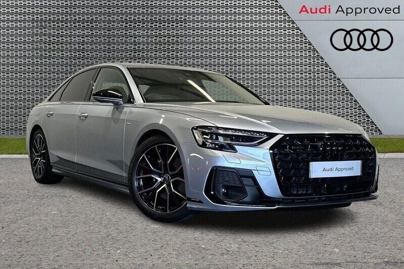 Silver New 2025 Audi A8 Black Edition Sedan | £57,800 (Fair price) - Image 1/2
