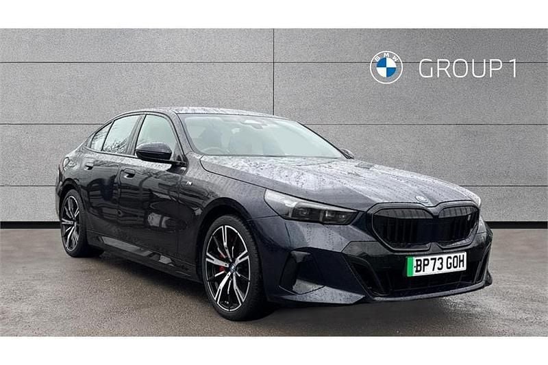 Carbon black Used 2023 BMW i5 M Sport Sedan | £39,475 (Super price) - Image 1/4
