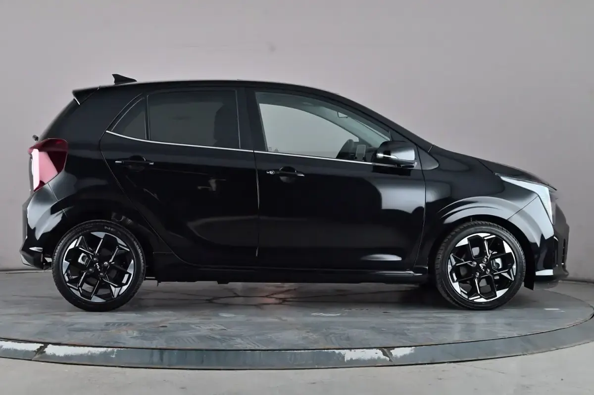 New Kia Picanto GT-Line S 67 HP (49 kW) 2025 Black Hatchback
