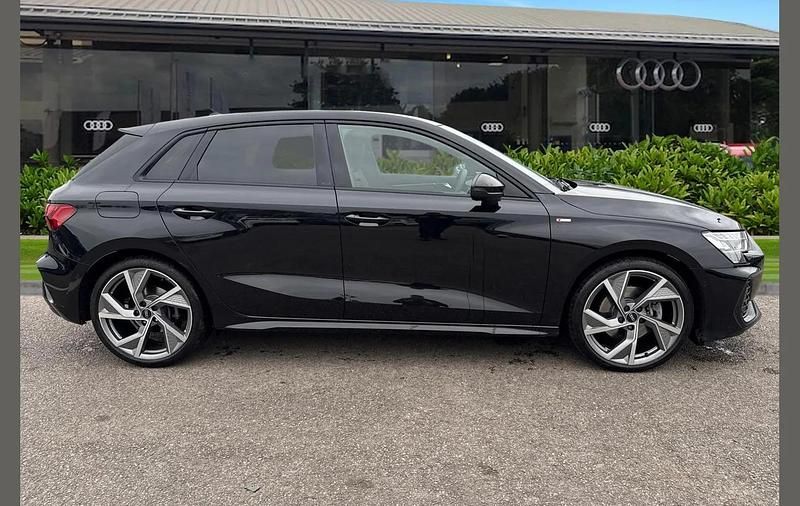 Used Audi A3 Black Edition 150 HP (110 kW) 2025 Black Hatchback