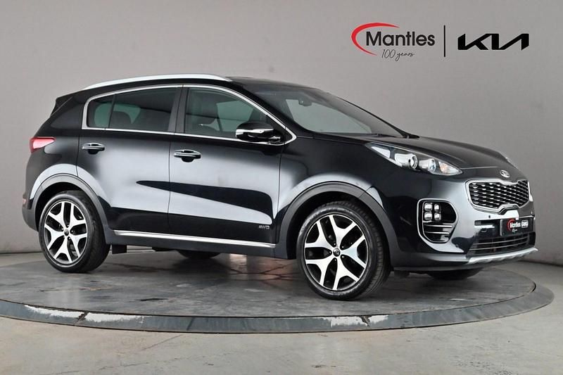 Used Kia Sportage GT-Line 174 HP (127 kW) 2016 Black SUV