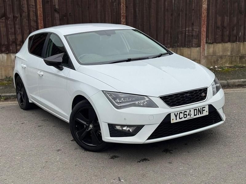 Used Seat Leon FR 2014 White Hatchback