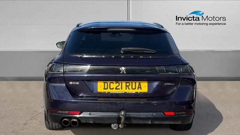 Used Peugeot 508 GT-line 180 HP (132 kW) 2021 Twilight blue Estate