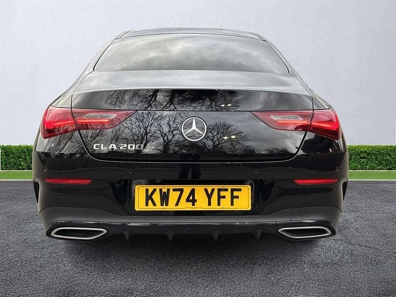 Used Mercedes CLA200 AMG Line Premium Plus 163 HP (119 kW) 2025 Black Coupe