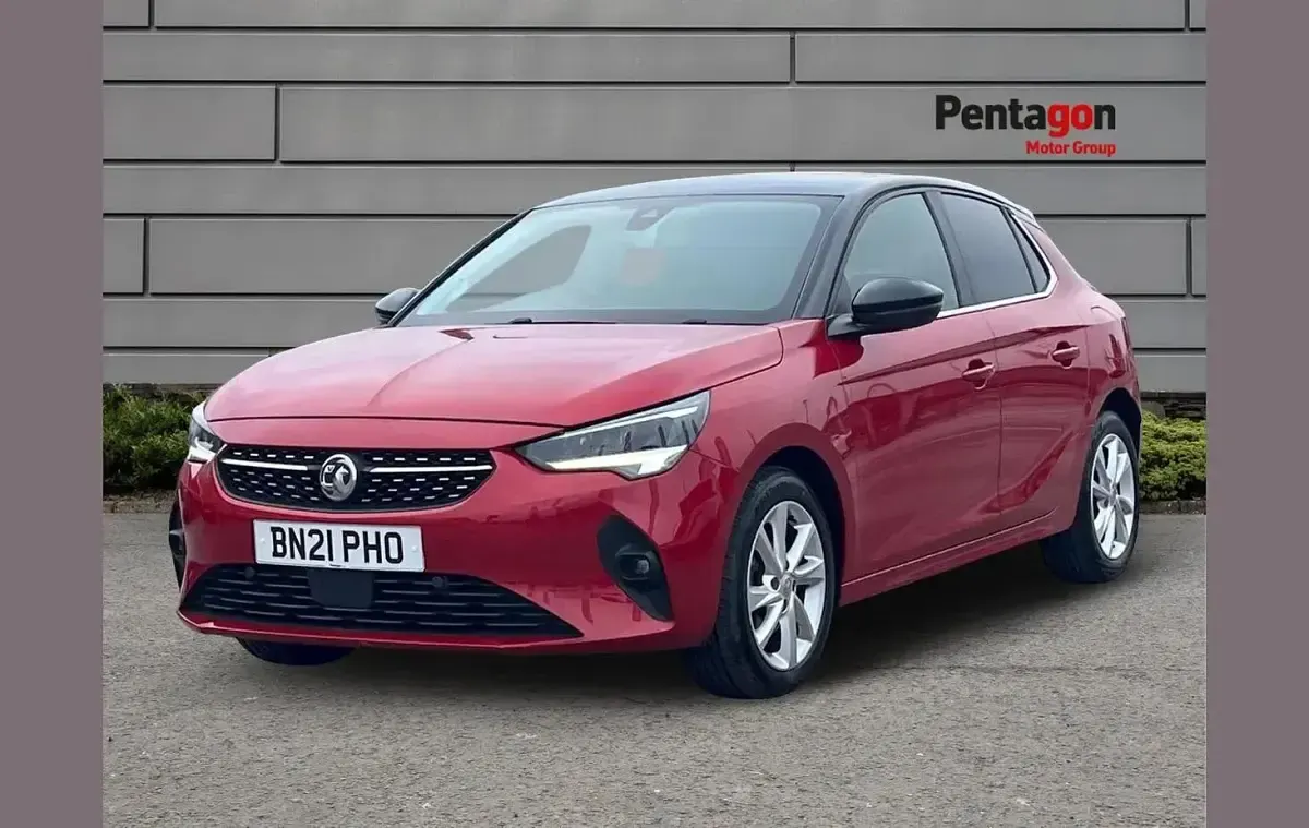 Used Vauxhall Corsa Elite 100 HP (73 kW) 2021 Red Hatchback