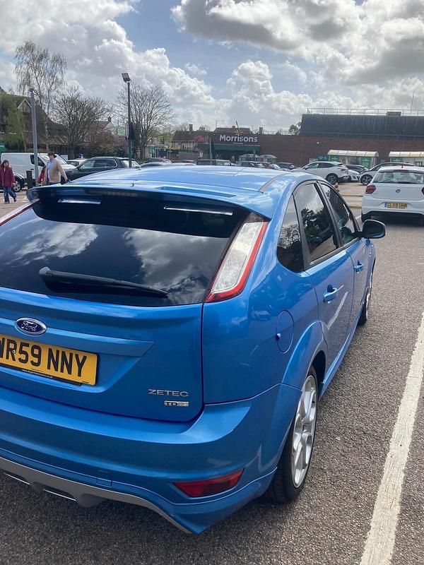 Used Ford Focus Zetec 116 HP (85 kW) 2009 Blue Hatchback