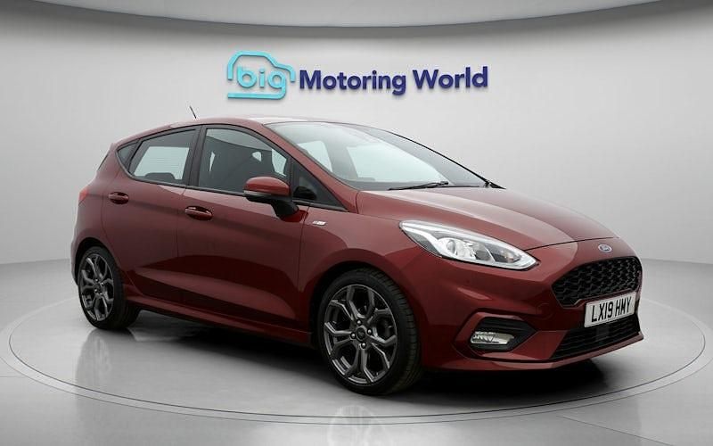 Used Ford Fiesta ST-Line 101 HP (74 kW) 2019 Red Hatchback